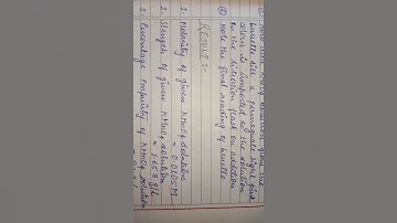 Class 12th Chemistry practical || part 5 || Cbse board Term 1