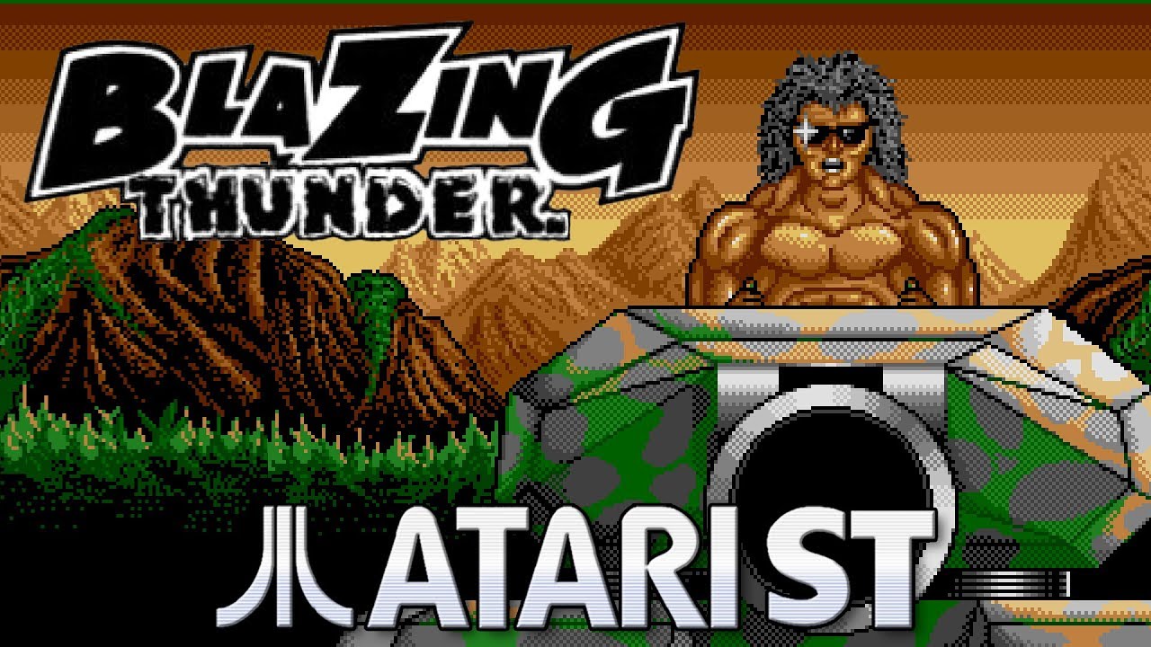 Blazing Thunder - Quick Look - Atari ST - YouTube