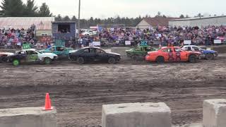 Spring Fling 2022 Bump'n'Run ( Stock FWD ) Heat 3 (4-23-2022) Kalkaska, Michigan