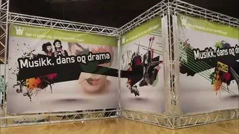 Mirage Display - Gantry Exhibition Display - Live setup