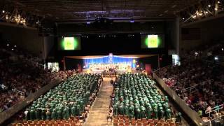EHS Graduation Hat Throw June 7, 2015