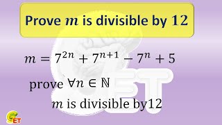 Prove m is divisible by 12. 【FunMath, 9th grade – 42】