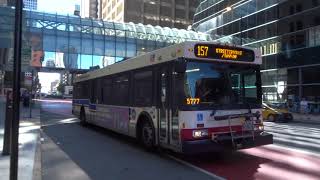 CTA Bus: Streeterville bound D40LF 2022 Rt.157 at Canal St/Washington St