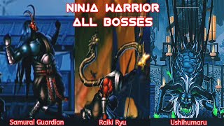 Ninja Warrior Game - All Bosses  (Samurai Guardian, Raiky Ryu & Ushihumaru) screenshot 4