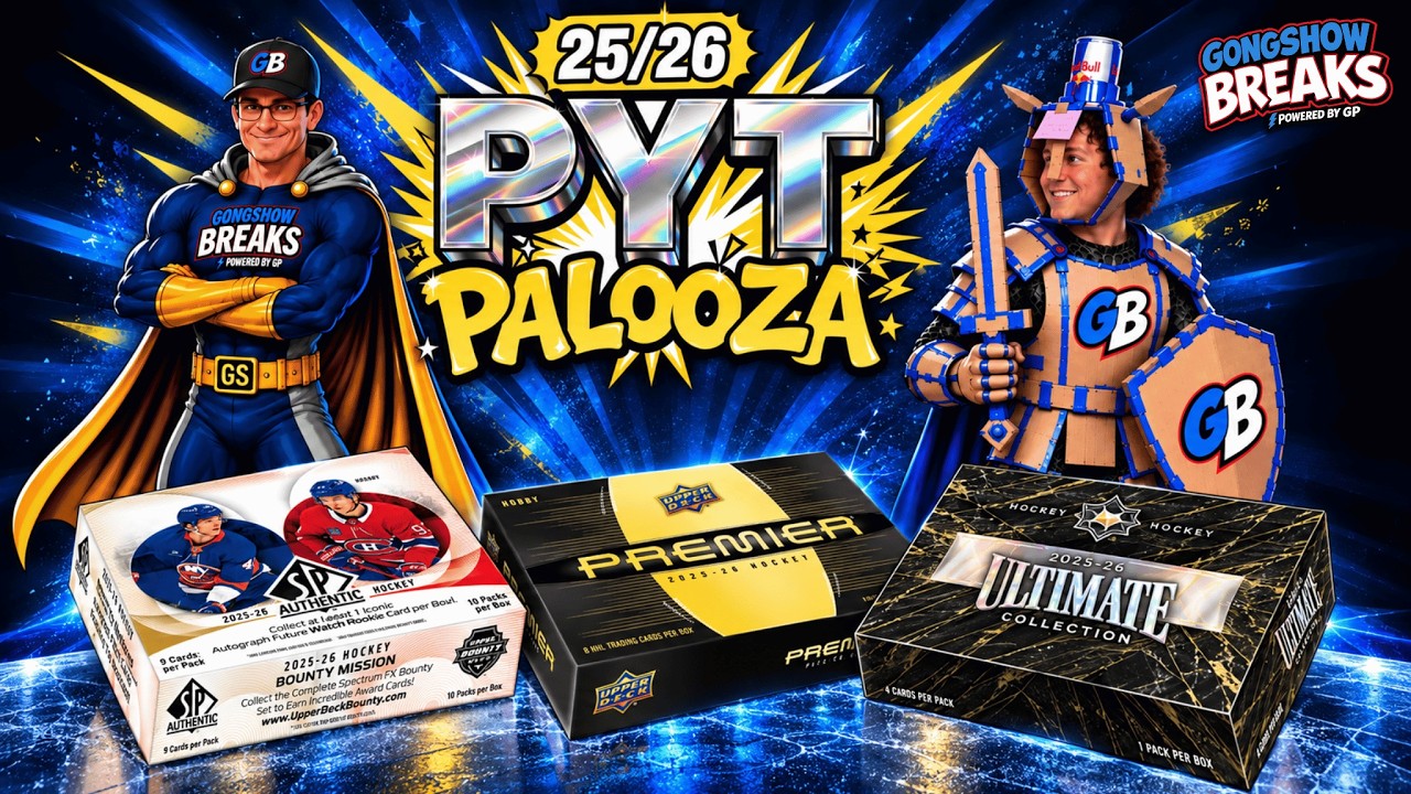 2205-26 Premier, Ultimate & SP Authentic Hockey Case Breaks! | Gongshow Breaks