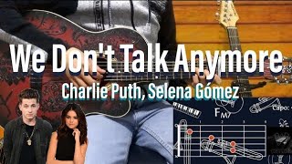 We don´t talk anymore (Fingerstyle Guitar) - Charlie Puth/Selena Gómez