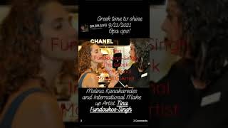 INTERNATIONAL MAKE UP ARTIST     TINA FUNDOUKOS -SINGH / MELINA KANAKAREDES