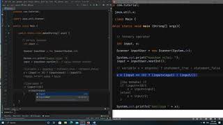 Kelas Terbuka [Kode Java] – 21 – Ternary Operator