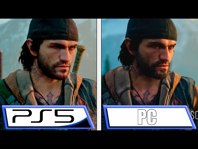 Days Gone PC vs PS4Pro  Direct Comparison 