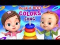 Peek a boo  colors song gyan 3d rhymes  baby ronnie rhymes  nursery rhymes  kids songs