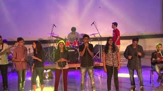 Video thumbnail of "Musical Extravaganza'17 (II): "Nazrein Milana"(Jane Tu Ya Jane Na) Covered by Music Club, IIT Kanpur"