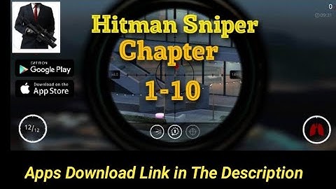 Hitman Sniper (Android-iOS) Chapter 1 Gameplay Walkthrough - Mission 1-10