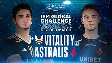VITALITY VS ASTRALIS - Highlights IEM GLOBAL CHALLENGE GROUP A DECIDER MATCH // CSGO