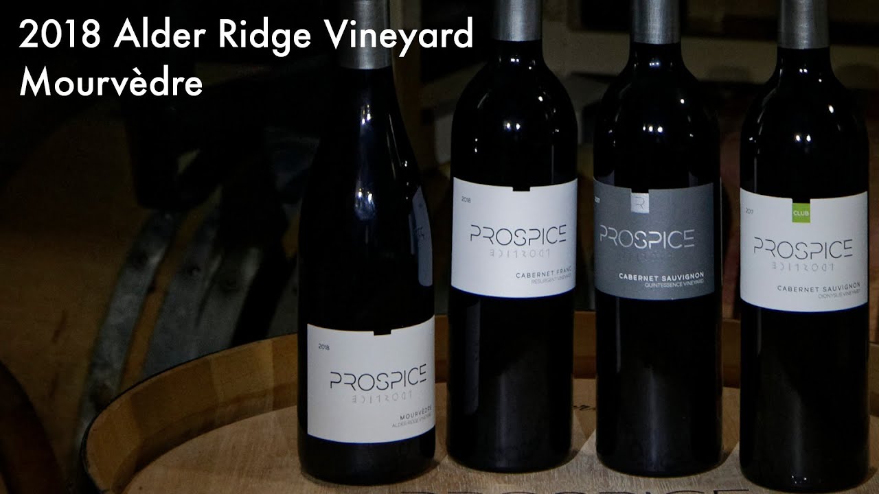 Prospice Wines 2018 Alder Ridge Vineyard Mourvèdre Release Notes