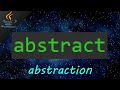 Abstraction java 