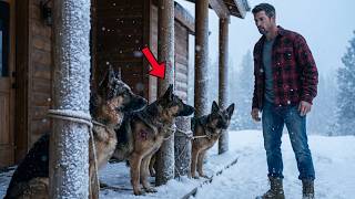 Three Abandoned K9s Left to Freeze at a Cabin — What This Marine Veteran Did Next Shocked Everyone