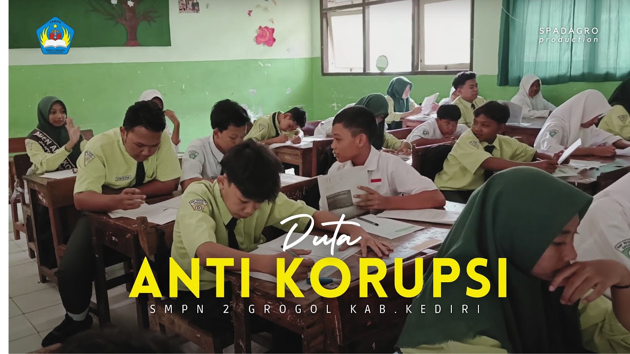 Lomba Duta Anti Korupsi SMPN 2 Grogol Kab. Kediri Tahun 2024