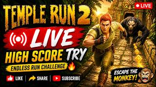 Temple Run 2 LIVE 🔥 Endless Run Challenge | Hindi Gameplay | High Score Try #shortslive screenshot 4