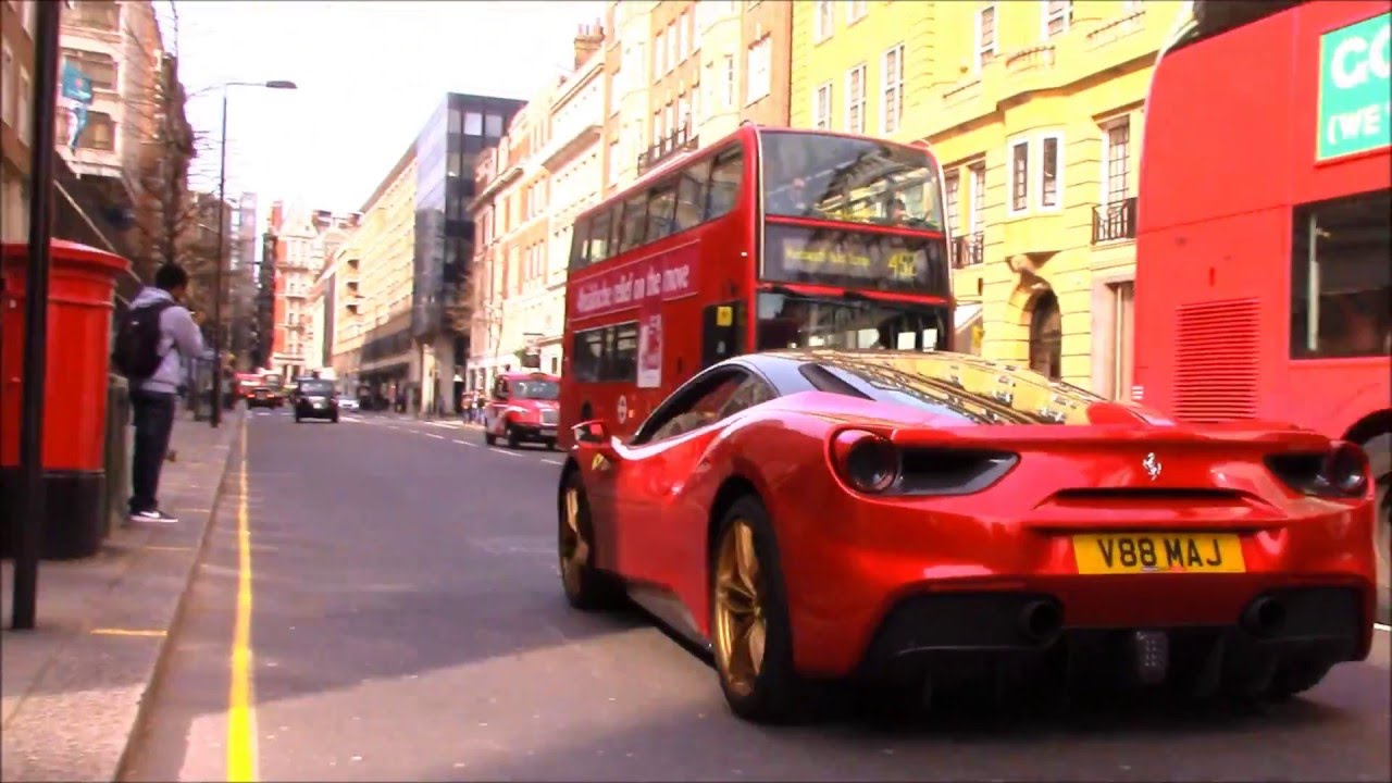 Ferrari 488 Gtb Sounds In London