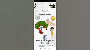 Brain hack level 8 makes the sky dark