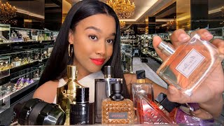 ASMR Luxury Perfume Shop Role-play with Perfume Bottle Tapping ✨ ASMR Fragrance Collection
