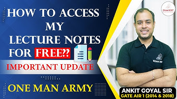How to Access Power Electronics Free Notes 🥳🥳 | Ankit Goyal | One Man Army
