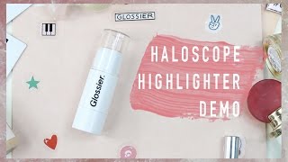 Glossier Haloscope Demo Inthewoodenbox