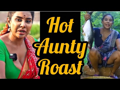 Hot aunty roast | cooking aunty|santhe