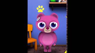 Talking Baby Bear is so cute and fun! #android #ios #games #talkinganimals screenshot 1