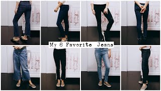 最常穿的8条牛仔裤 | My Jeans Collection  | Mother, AG, Rag &amp; Bone, Topshop, etc.