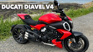 I test ride the 2023 Ducati Diavel V4. Was I impressed?🤔