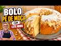 BOLO PÉ DE MOÇA COM LEITE NINHO FOFINHO E COM COBERTURA CREMOSA | NOSSA COZINHA