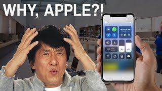 The new Apple iPhone X design is DUMB!