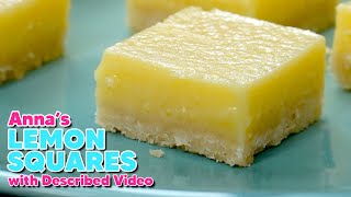 Described Video | Lets Bake Lemon Squares | Annas Occasions