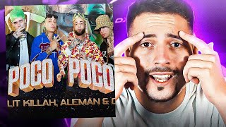 REACCION A &quot;Poco a Poco - C.R.O, OVI, LIT killah, Alemán&quot;