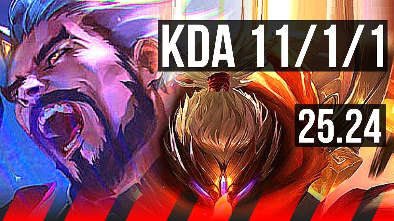 SYLAS vs JAX (TOP) | 11/1/1 | KR Diamond | 25.24