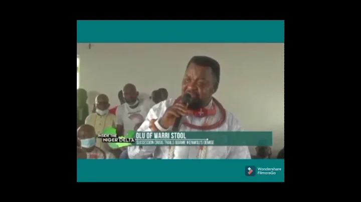 The process of the Incoming Olu Of Warri