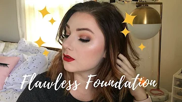 HOW TO COVER PIMPLES and create a FLAWLESS Foundation! || Beauty 101