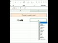 Date formula excel #sapsftraining #exceltips #excelformula #exceltricks #sapclasses #excel