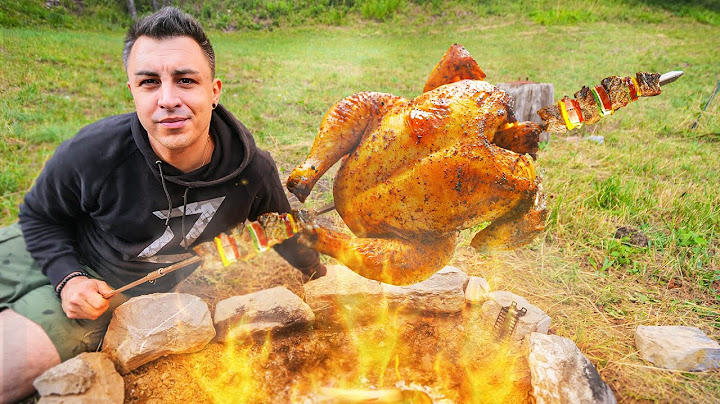 Je teste une BROCHE À POULET XXL dans la nature !