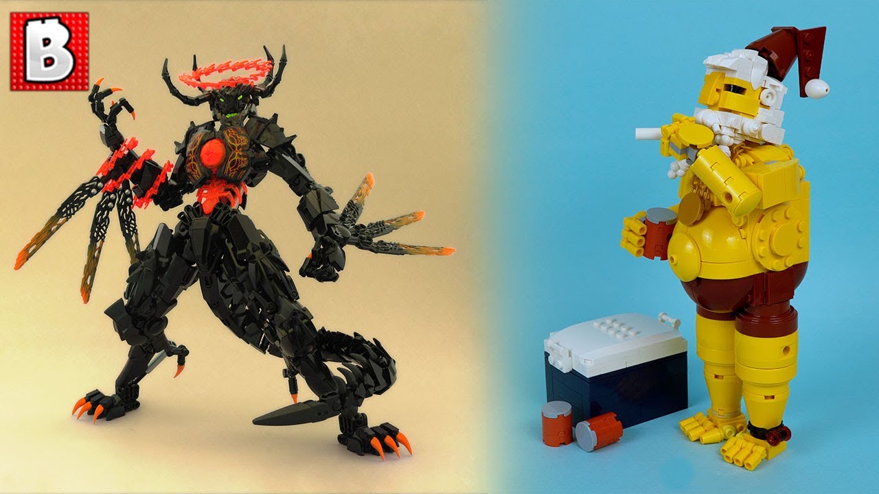 LEGO Demon Boy vs. Chill Santa! TOP 10 MOCs