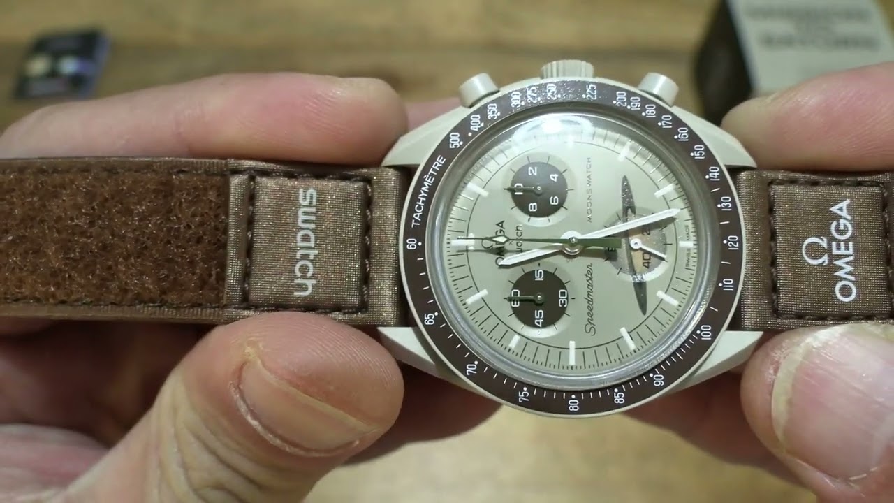 Swatch BIOCERAMIC MOONSWATCH MISSION TO MERCURY SO33A100 - YouTube