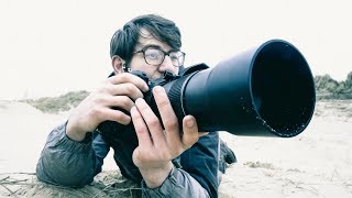 Top value Nikon lens for wildlife photography - The 300 F4. Photographing Seals.