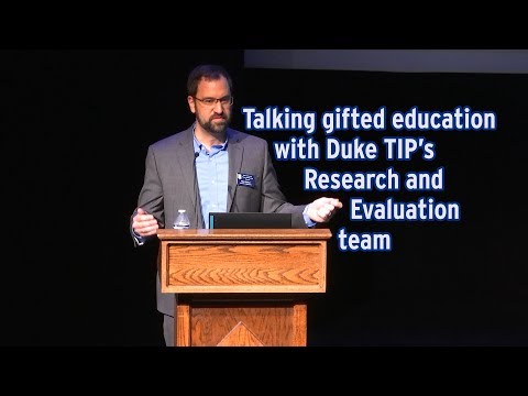 Duke TIP — What Does the Research say?