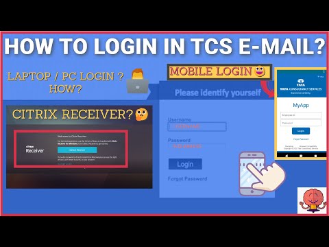 How to Access/ Login TCS Mail in Laptop or PC |TCS mail on Personal Mobile or Laptop |BrainyBeast2.0