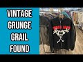 Vintage grunge grail thrift find