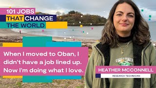 I help our oceans as a research technician in Scotland | 101 jobs that change the world S2 Ep 6