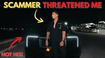IG Scammer THREATENED ME for Exposing Him (Hilariously Bad Attempt)
