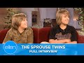 Dylan and cole sprouse share how they navigate fame fans and life as twins