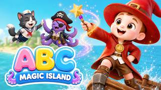 Magic ABC Words |Magic Song | Learn Words with dudu's pirate adventure | Nursery Rhymes & Kids Songs